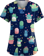 Load image into Gallery viewer, Women's Animal Print Top Short Sleeve