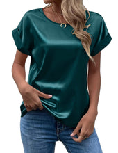 Load image into Gallery viewer, Ladies round neck T-shirt