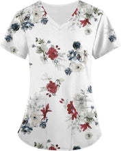 Load image into Gallery viewer, Women's Animal Print Top Short Sleeve