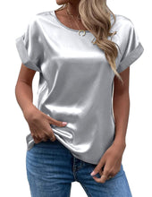 Load image into Gallery viewer, Ladies round neck T-shirt