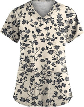 Load image into Gallery viewer, Women's Animal Print Top Short Sleeve