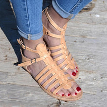 Load image into Gallery viewer, Ladies large size flat sandals

