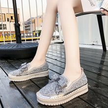 Load image into Gallery viewer, Summer Casual Sequin Puffin Thick Bottom Shoes
