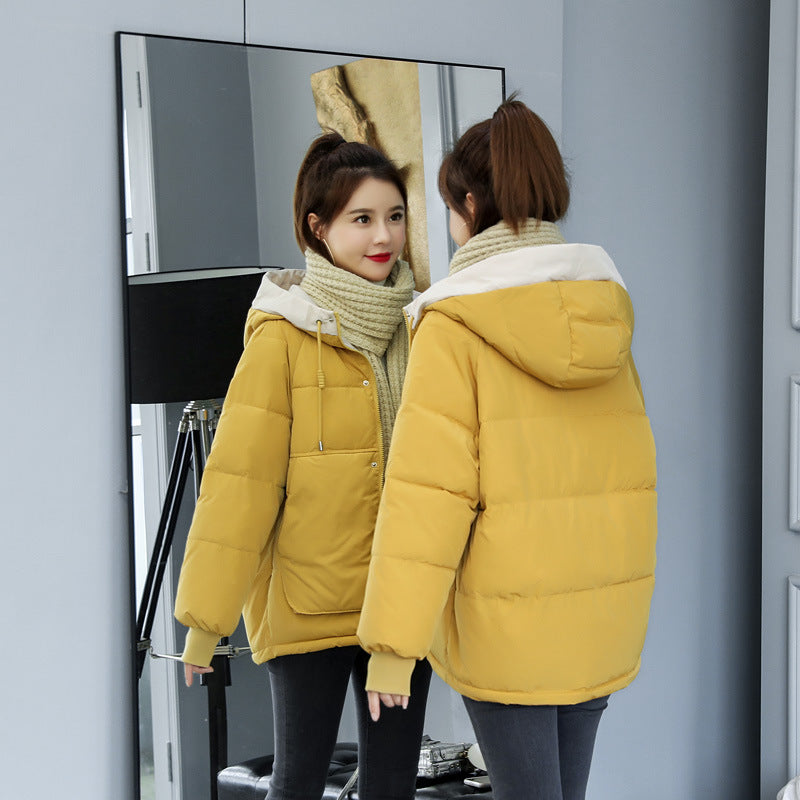 Ladies cotton-padded coat