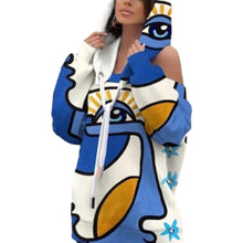 Load image into Gallery viewer, Women&#39;s Printed Fleece Hoody
