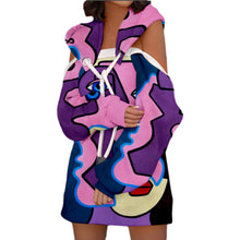 Load image into Gallery viewer, Women&#39;s Printed Fleece Hoody
