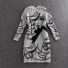 Load image into Gallery viewer, Autumn Winter Cardigan Long Sweater Coat
