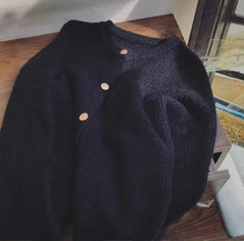 Load image into Gallery viewer, Women&#39;s Lazy Style Knitted Sweater Cardigan
