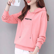 Load image into Gallery viewer, Women&#39;s Pure Cotton Edge Hat Sweatshirt
