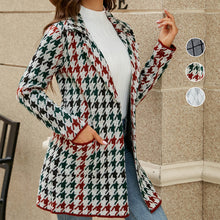 Load image into Gallery viewer, Ladies winter long sweater knitted cardigan elegant coat
