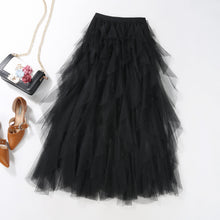 Load image into Gallery viewer, Multi-Layer Cake Puffy Long Skirt
