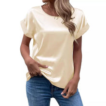 Load image into Gallery viewer, Ladies round neck T-shirt
