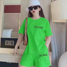 Load image into Gallery viewer, Ladies printing loose casual two-piece
