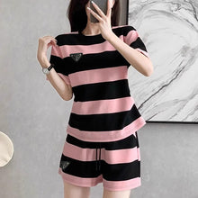 Load image into Gallery viewer, Ladies Retro Sports Casual Suit
