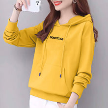Load image into Gallery viewer, Women&#39;s Pure Cotton Edge Hat Sweatshirt
