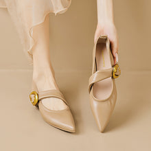 Load image into Gallery viewer, Women&#39;s Pointed Toe French Style Shoes
