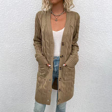 Load image into Gallery viewer, Women&#39;s outerwear cardigan sweater jacket
