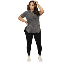 Load image into Gallery viewer, Printed Casual Sports Two-piece Set

