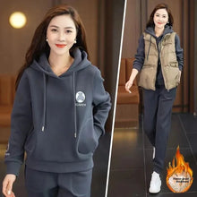 Load image into Gallery viewer, Autumn and Winter Hooded Sweatshirt suit
