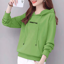 Load image into Gallery viewer, Women&#39;s Pure Cotton Edge Hat Sweatshirt
