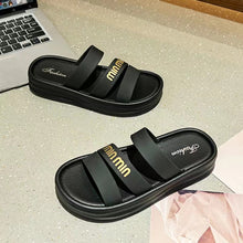 Load image into Gallery viewer, Women&#39;s Thick Sole Slippers Sandals
