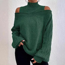 Load image into Gallery viewer, Women&#39;s shoulder half high collar
