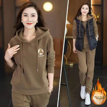 Load image into Gallery viewer, Autumn and Winter Hooded Sweatshirt suit
