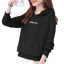 Load image into Gallery viewer, Women&#39;s Pure Cotton Edge Hat Sweatshirt
