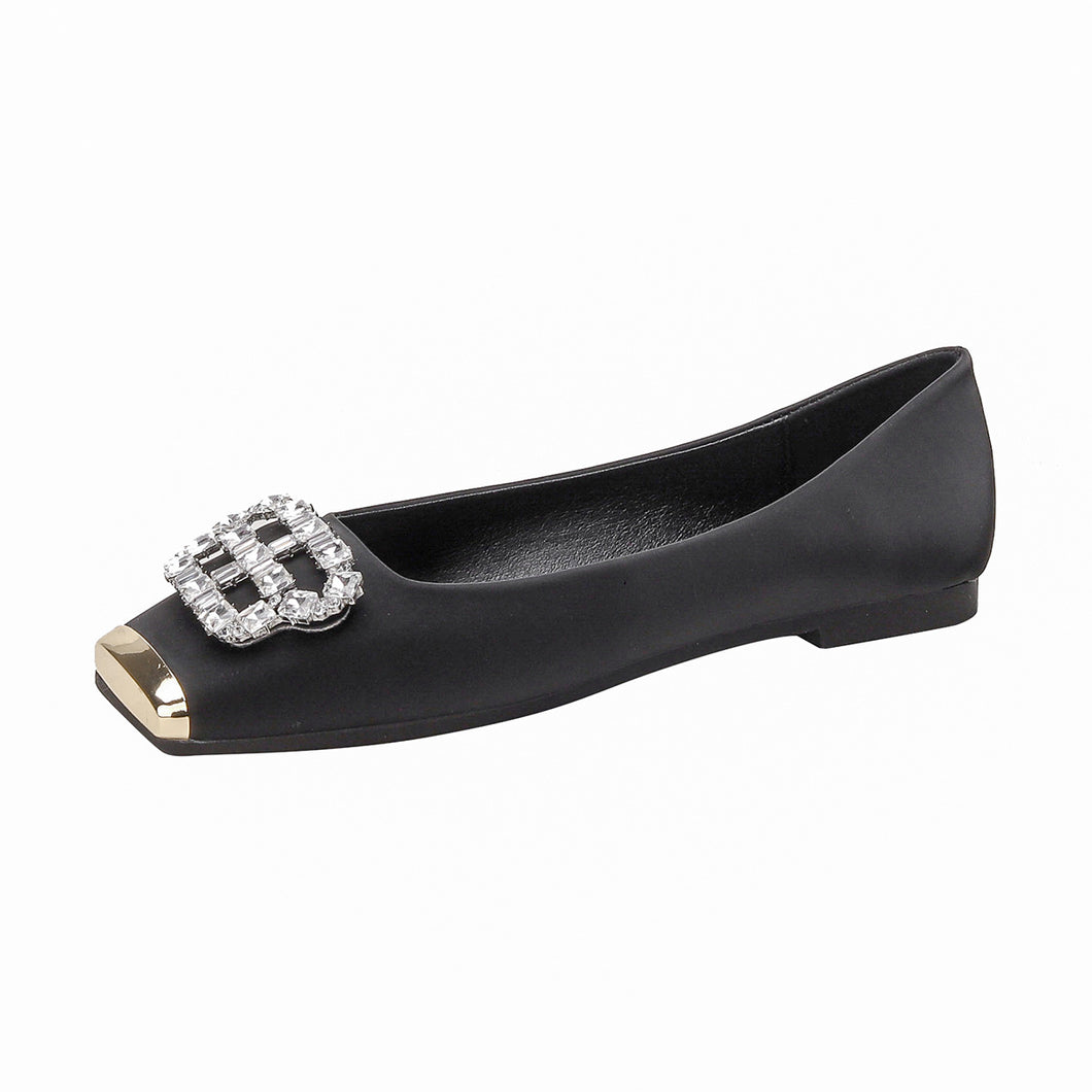 Women's Flat French slip-on pumps