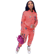 Load image into Gallery viewer, Ladies autumn and winter two-piece sweater
