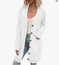 Load image into Gallery viewer, Women&#39;s outerwear cardigan sweater jacket

