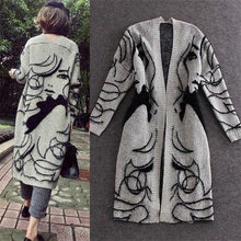 Load image into Gallery viewer, Autumn Winter Cardigan Long Sweater Coat
