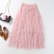 Load image into Gallery viewer, Multi-Layer Cake Puffy Long Skirt
