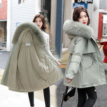 Load image into Gallery viewer, Women&#39;s Mid-Length WinterJacket Coat
