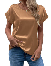 Load image into Gallery viewer, Ladies round neck T-shirt
