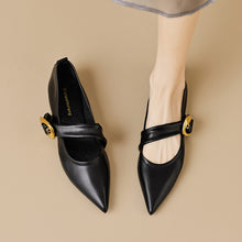 Load image into Gallery viewer, Women&#39;s Pointed Toe French Style Shoes

