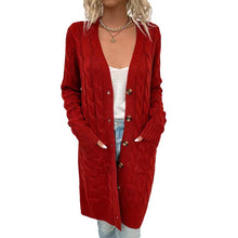 Load image into Gallery viewer, Women&#39;s outerwear cardigan sweater jacket
