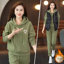Load image into Gallery viewer, Autumn and Winter Hooded Sweatshirt suit
