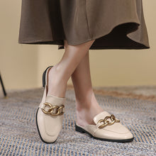 Load image into Gallery viewer, Women&#39;s Casual Flat Faux Fur Lining Push-ins
