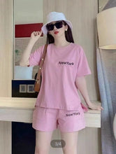 Load image into Gallery viewer, Ladies printing loose casual two-piece
