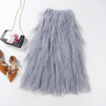 Load image into Gallery viewer, Multi-Layer Cake Puffy Long Skirt
