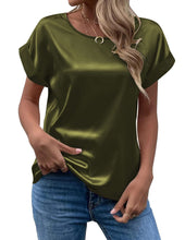 Load image into Gallery viewer, Ladies round neck T-shirt
