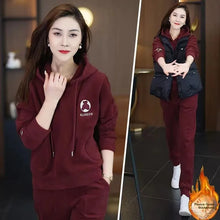 Load image into Gallery viewer, Autumn and Winter Hooded Sweatshirt suit
