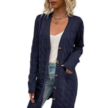 Load image into Gallery viewer, Women&#39;s outerwear cardigan sweater jacket
