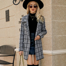 Load image into Gallery viewer, Ladies winter long sweater knitted cardigan elegant coat
