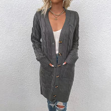Load image into Gallery viewer, Women&#39;s outerwear cardigan sweater jacket
