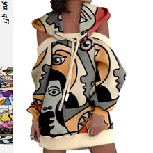 Load image into Gallery viewer, Women&#39;s Printed Fleece Hoody
