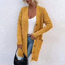 Load image into Gallery viewer, Women&#39;s outerwear cardigan sweater jacket
