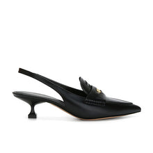 Load image into Gallery viewer, Ladies genuine leather pointed court heel shoes
