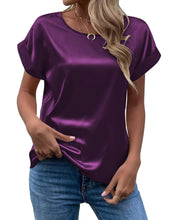 Load image into Gallery viewer, Ladies round neck T-shirt
